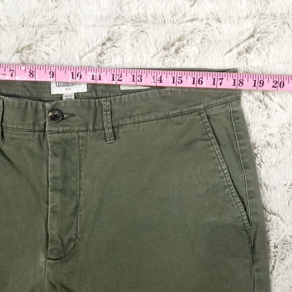Goodfellow co Pants Chino Mens 38×32 Gray Flat front Straight - Picture 7 of 10